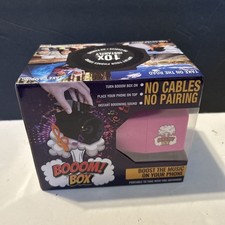 Mad Man Phone Volume Amplifier Universal No Bluetooth Cable Sound Booster Pink