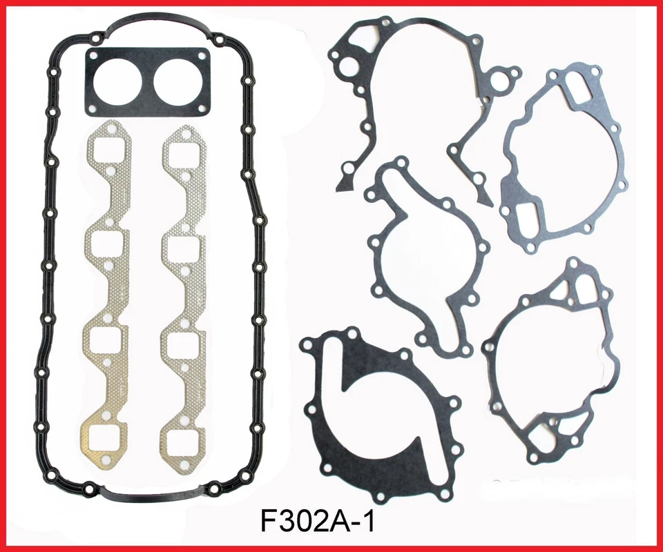 ENGINE REBUILD OVERHAUL KIT Fits 1991-1995 FORD MUSTANG 302 5.0L V8 (HO ENGINE) - Image 4 of 4