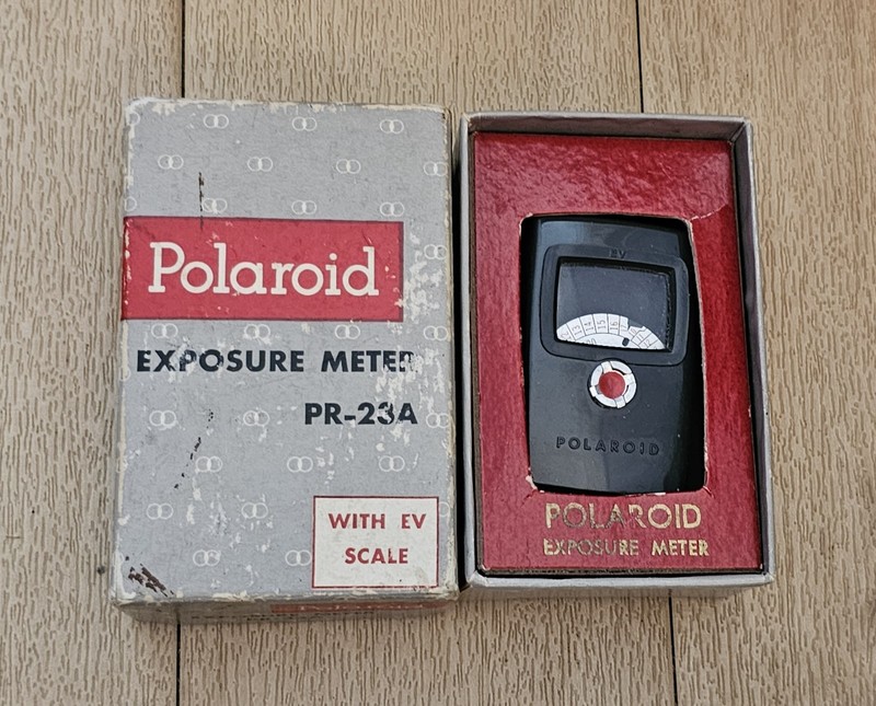 Polaroid Exposure Meter PR-23A EV Scale Original Box 