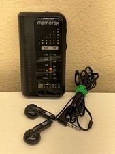 Memorex AM/FM Stereo System Portable Pocket-Sized Walkman Model MR4240-Tested