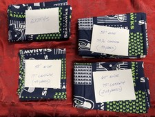 Seattle Seahawks NFL Cotton Fabric - 58" -60"Wide