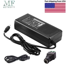 12V 5A Power Supply Adapter UL Listed AC DC Transformer Charger Electric Device