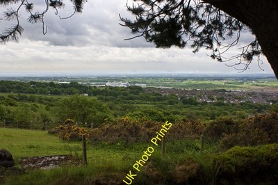 Foto A3 Der Blick vom Wilderswood Parkplatz Horwich The Reebok Stadi c2011