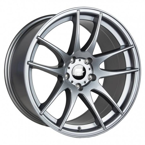 One 18x9.5 MST MT30 5x114.3 35 Gunmetal Wheel Rim 73.1 - Picture 3 of 3