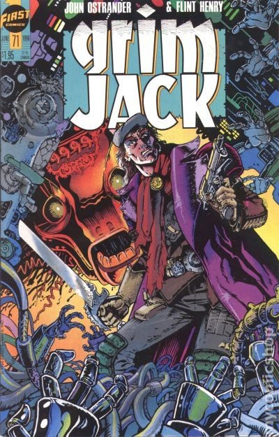 Grimjack #71 VF- 7.5 1990 Stock Image