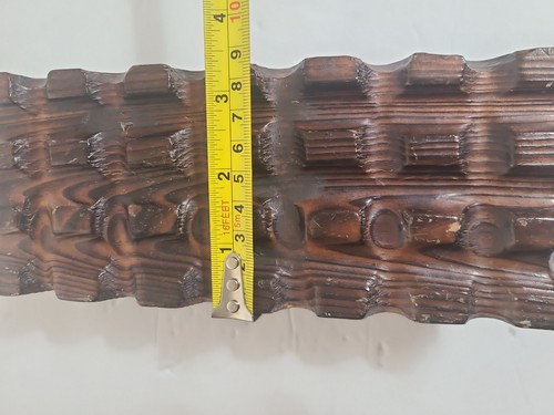 Scatola gioielli in legno vintage stile medievale aspetto antico coperchio intagliato fatto a mano - Foto 13 di 14