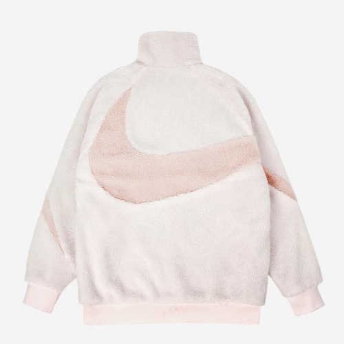 Nike Big Swoosh Full Zip Reversible Jacket 'Light Soft Pink Oxford