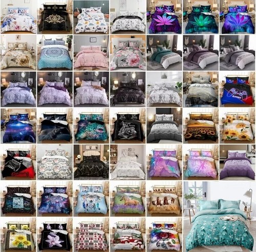 New Ultra Soft Doona Duvet Quilt Cover Set Single Double Queen Super King Size - Picture 16 of 515