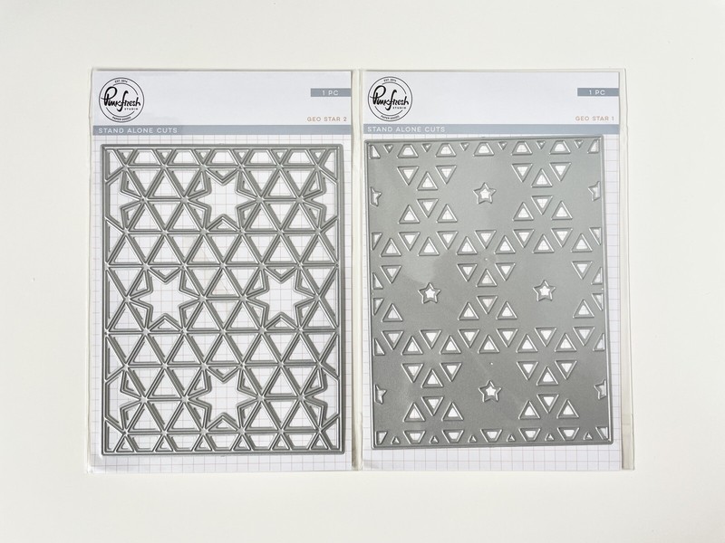 Pinkfresh Studio Stand Alone Cuts Geo Star 1 & Geo Star 2