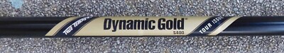 THREE (3) TRUE TEMPER TOUR ISSUE BLACK ONYX DYNAMIC GOLD S400 .355'' TIP WEDGES