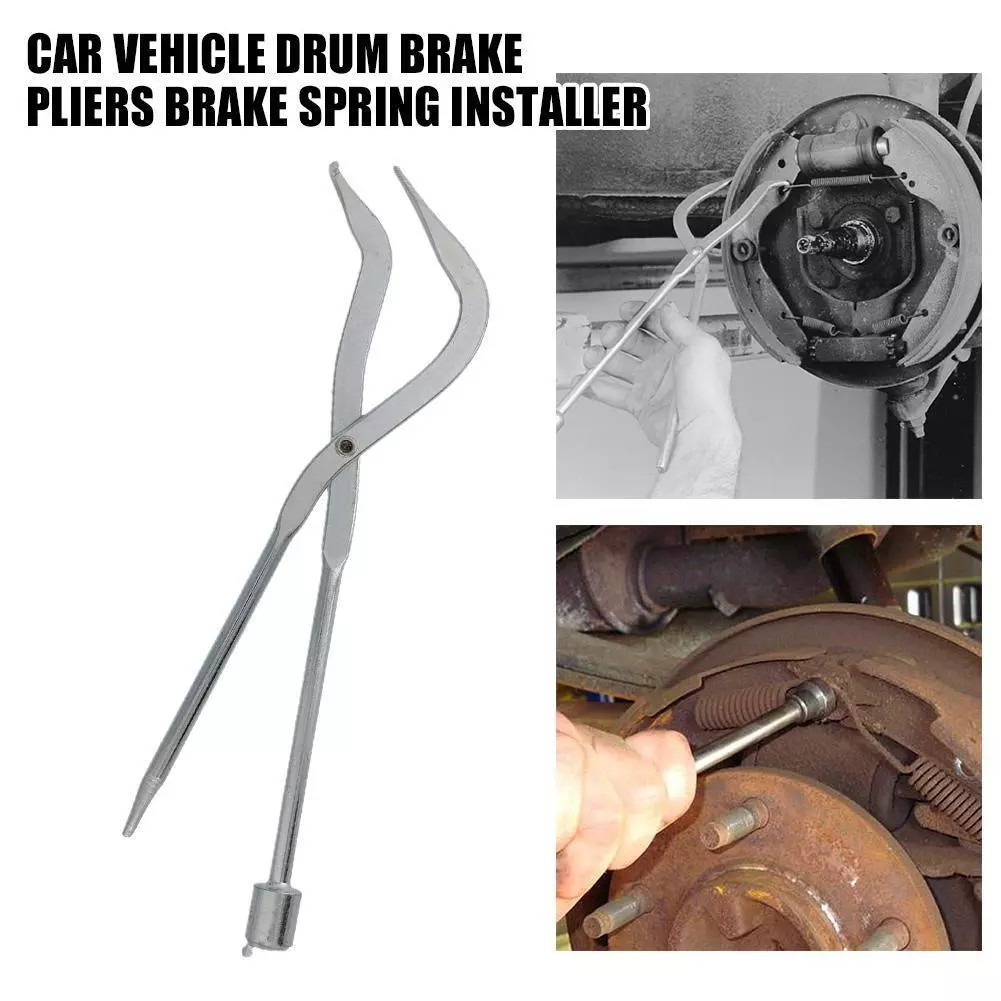 Car Vehicle Drum Brake Line Shoe Return Spring Plier Remover Tools