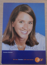 Autogramm deutsche Journalistin ZDF Fernsehmoderatorin Caroline Hamann (113691)