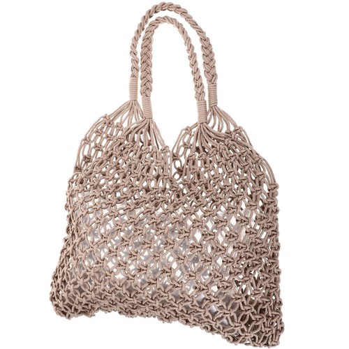 Tote Bag Women Summer Bag Beach Handbag Hollow Out Shoulder Bag Fashionable - Picture 6 of 12