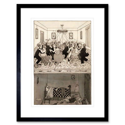 Rosie Heath Robinson Framed Art Print 12x16 Inch