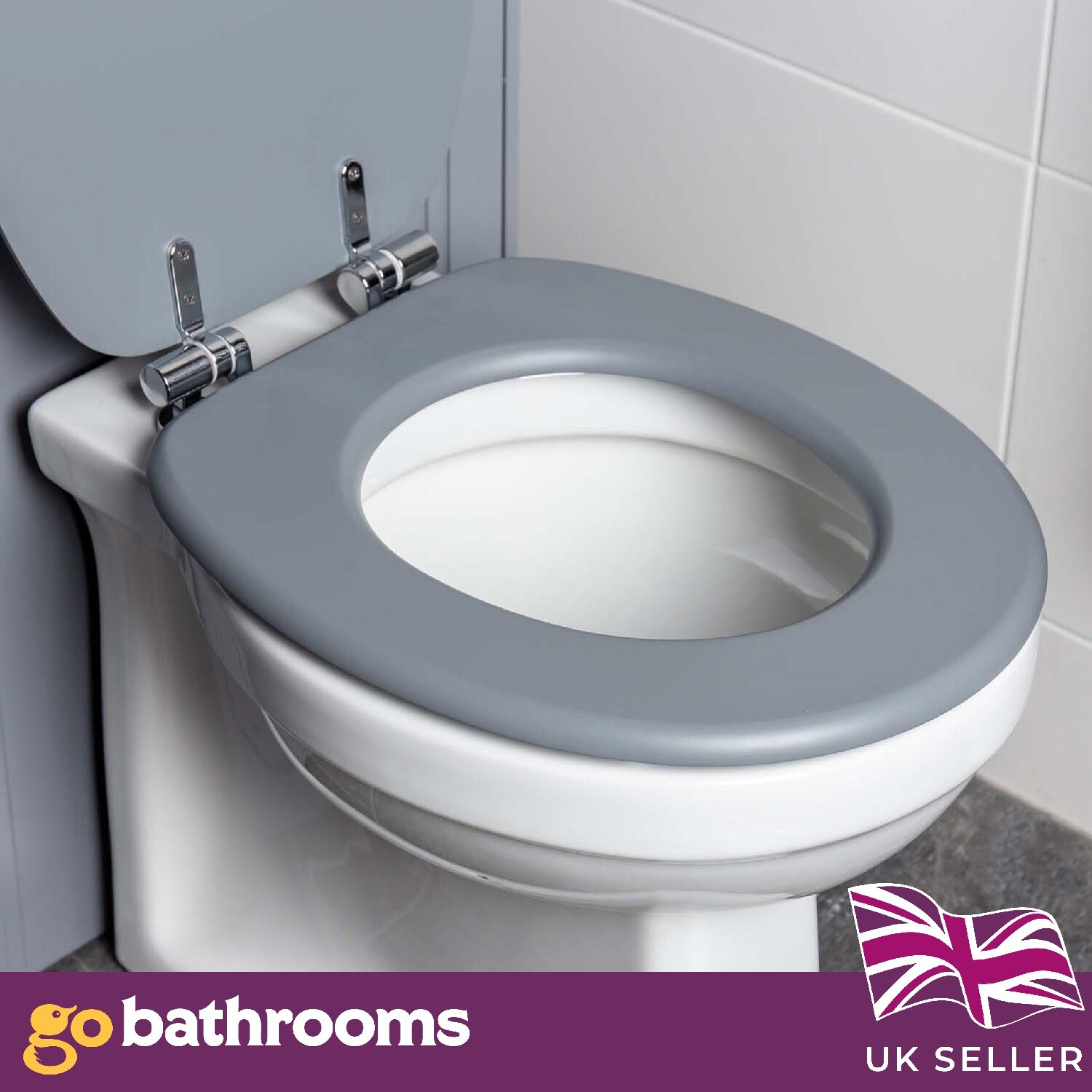 Light Grey Cambridge Traditional Effect Soft Close Universal Wooden