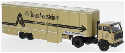 Brekina 1:87 Scale Volvo F 89 Renntransport-SZ Team Warsteiner Arrows 1973