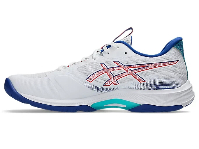 ASICS NETBURNER BALLISTIC FF 4 1051A096 960 White Asics Blue