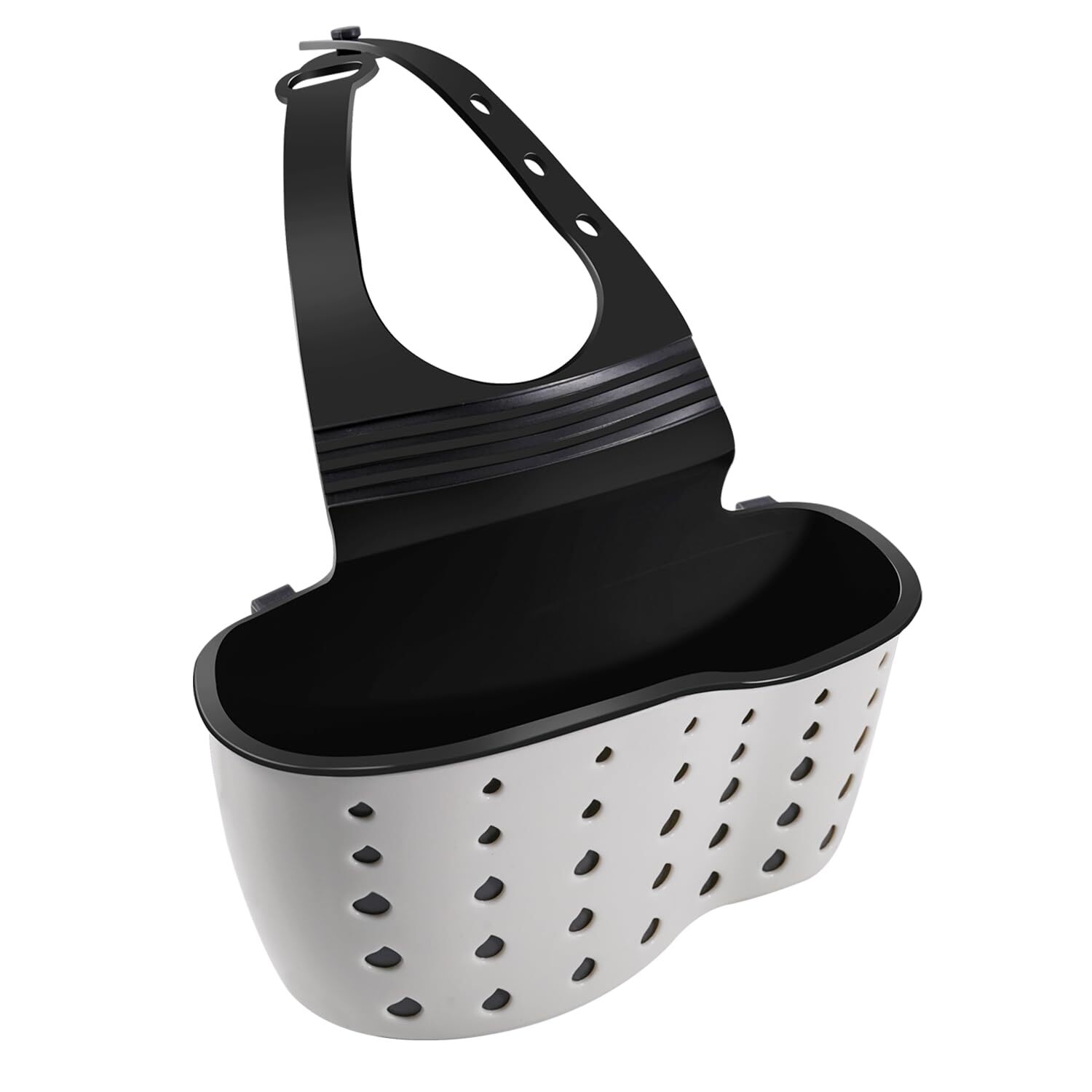 Efficient Kitchen Sink Caddy Organizer with Dish Sponge Holder for Tidy Sinks-image