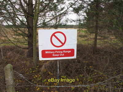 Foto 6x4 Schießstand Warnschild Alcar Das Altcar Trainingslager hat eine c2014