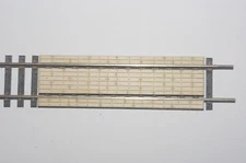 Ho scale wood Railroad Grade crossing double  lane.  2 per set
