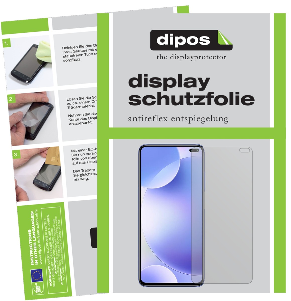 PELLICOLA IN VETRO TEMPERATO PER XIAOMI REDMI K30 PROTEZIONE