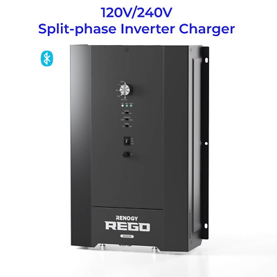 Renogy 3000W 12V Pure Sine Wave Inverter Split Phase Built-in Bluetooth