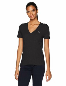 t shirt lacoste col v femme
