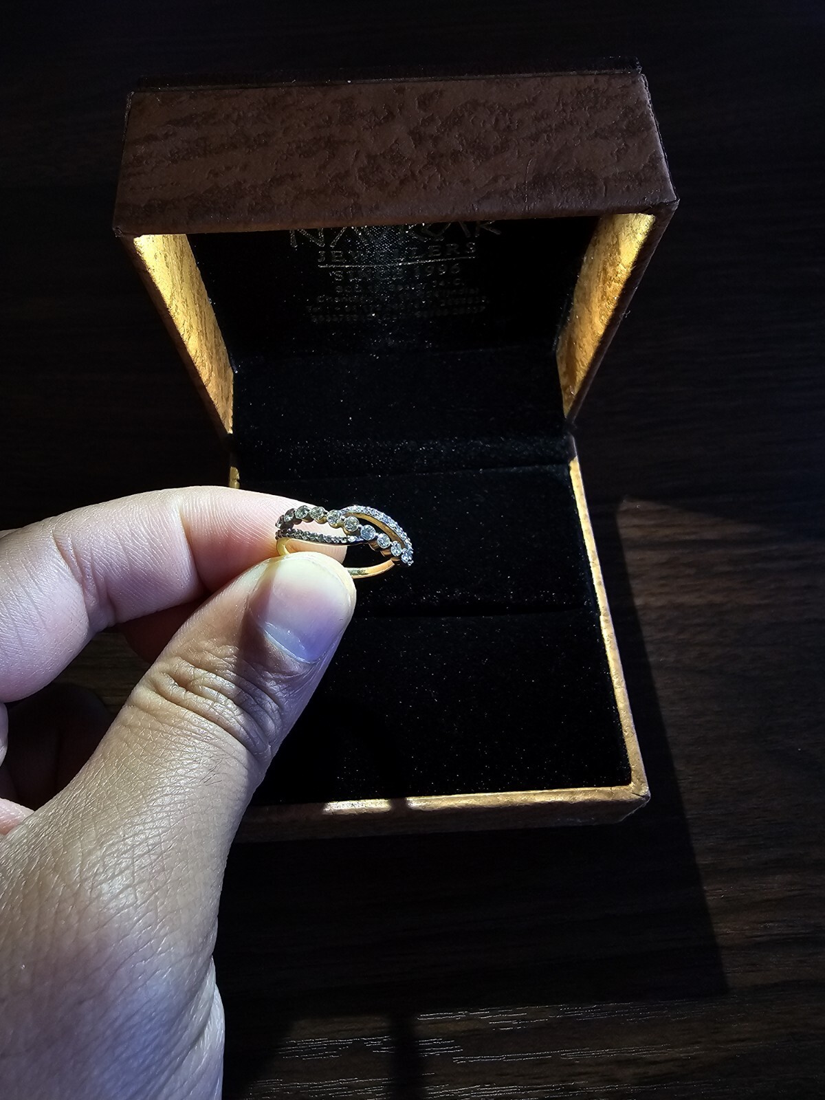 Custom 18k Gold Ring - image 3