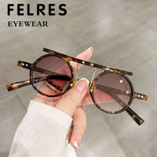 Men Women Round UV protection Sunglasses Classic Fashion Outdoor Shade Glasses