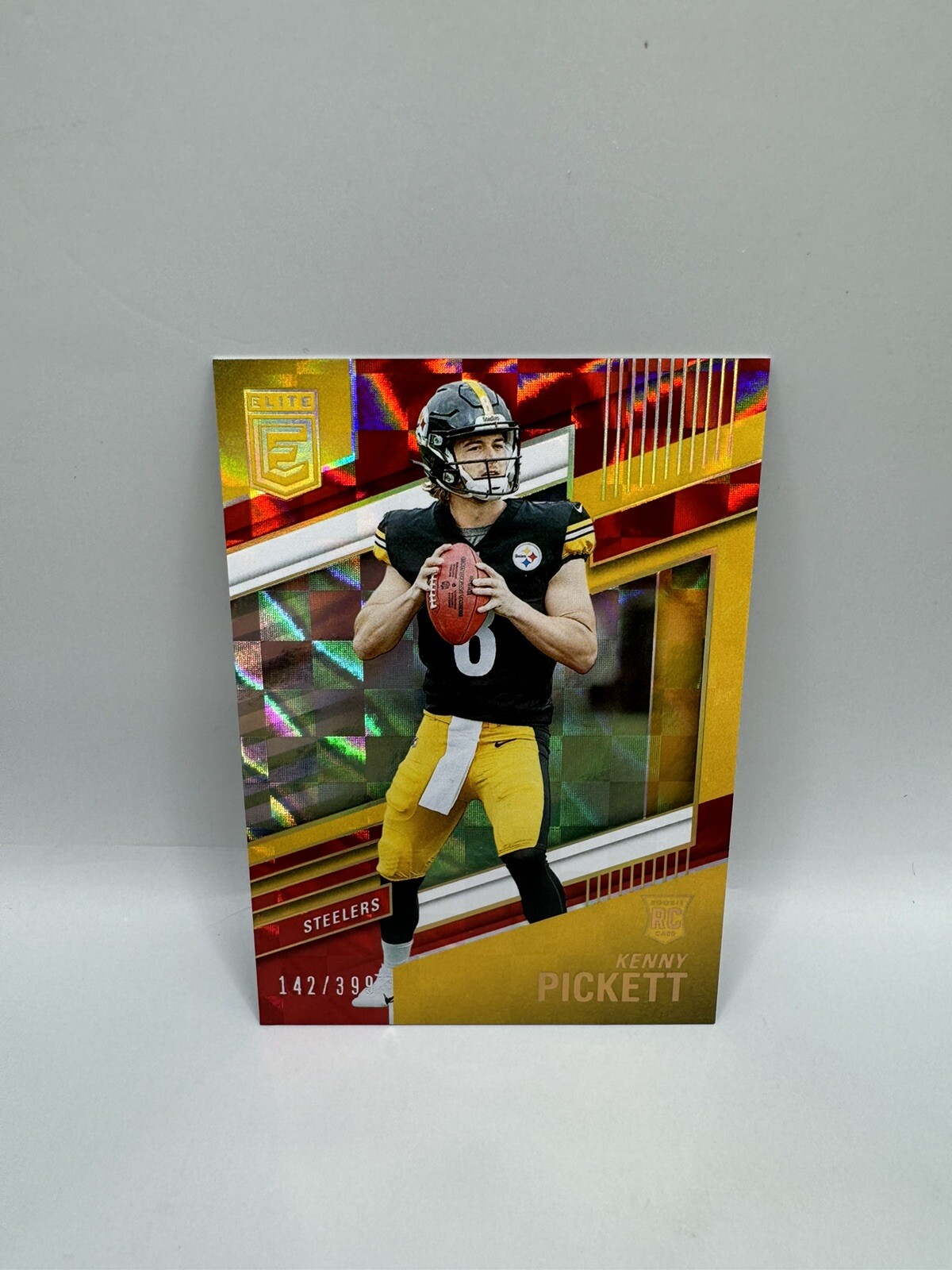 2022 PANINI DONRUSS ELITE #101 KENNY PICKETT RED ROOKIE RC SP /399