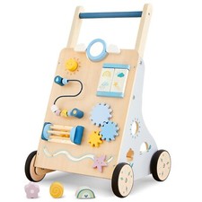 Beright Wooden Baby Walker, Wooden Baby Push Walker, Learning Activ... Fast Ship