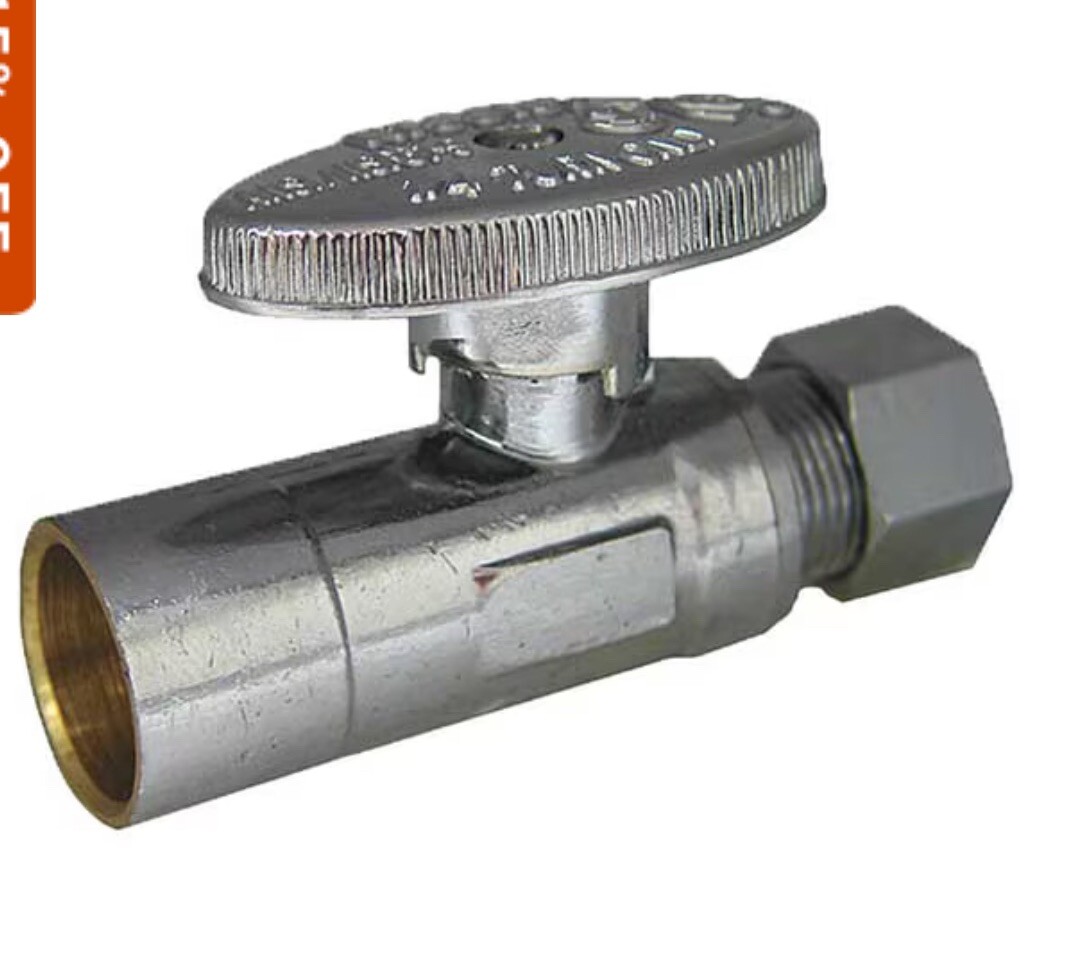 KISSLER 88-9010 1/4-Turn Stop,Straight,1/2 Inx3/8 In | eBay