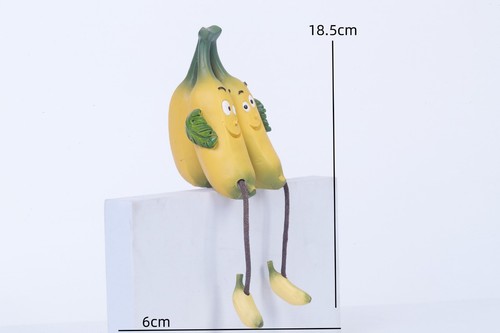 1pc Banana Doll Resin New Arrival for Home and Office Decor - Picture 5 of 5