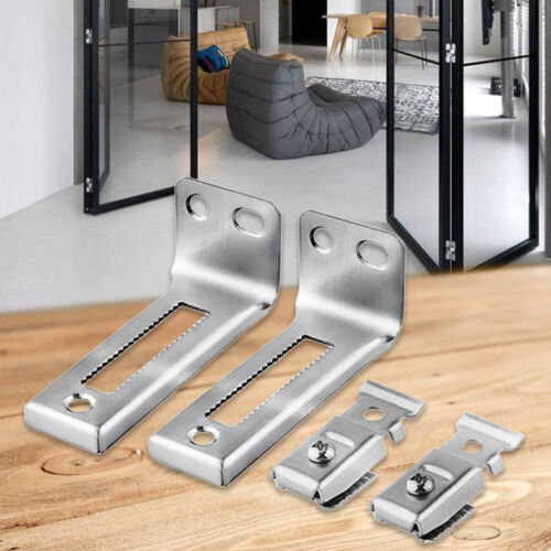 2 Set Sliding Door Hanging Rail Durable Sliding Door Track Replacement Parts
