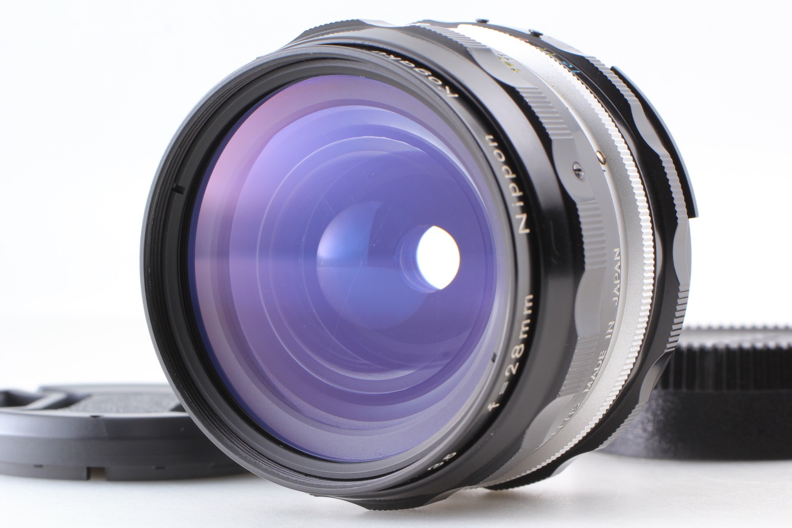 [ MINT ] Nikon Nikkor H Auto 28mm F3.5 Wide Angle MF Lens For F Mount From JAPAN