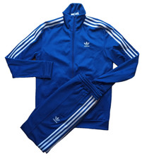 Adidas Beckenbauer Trainingsanzug blau Jacke Hose Adicolor CW1252 Tracksuit S