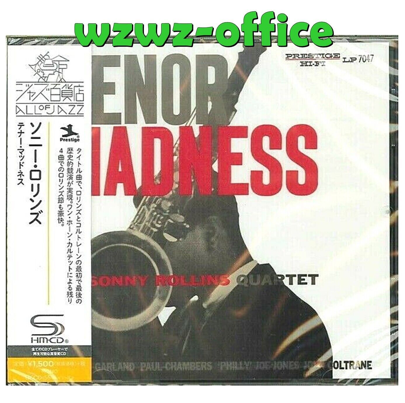 Sonny Rollins Quartet Jazz SIGILLATO NUOVISSIMO SHM-CD "Tenor Madness"...