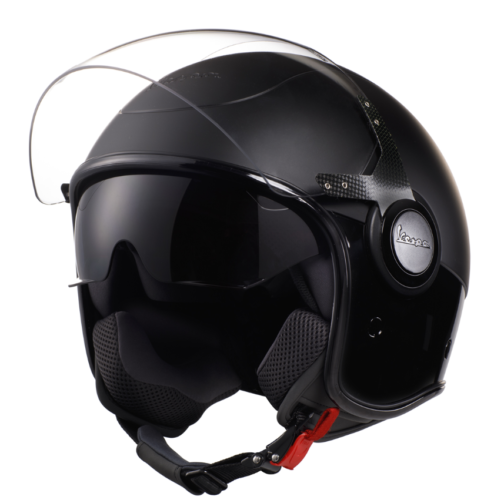 Helmet Vespa Vj - Color Matte Black - SIZE XS - Vespa Gts-Primavera-Px 125-150 - Picture 1 of 2
