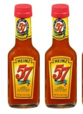 Lot of 2 Heinz 57 Grill, Dip Sauce Great on Chicken Steak Pork 5 Oz