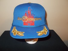 VTG-1980s Walt Disney World admrial captain style mickey mouse vacation hat sku6