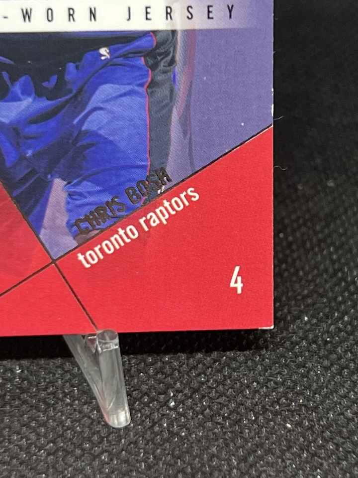 2004-05 Fleer Showcase Playmakers Jerseys 300 #CB Chris Bosh 139/300 - Image 4 of 4