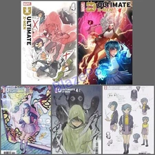 Ultimate X-Men #4 Cover A B C D Variant Set or 1:10 Option Momoko Marvel 2024 NM