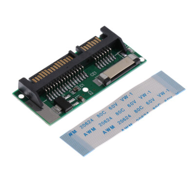 1,8'' ZIF/CE/LIF SSD HDD auf 7+15Pin SATA Adapter Konverter mit Kabel