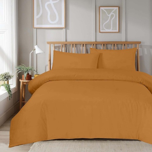 Luxury Duvet Quilt Cover With Pillowcase Feel Like Cotton Reversible Bedding Set - Picture 50 of 81