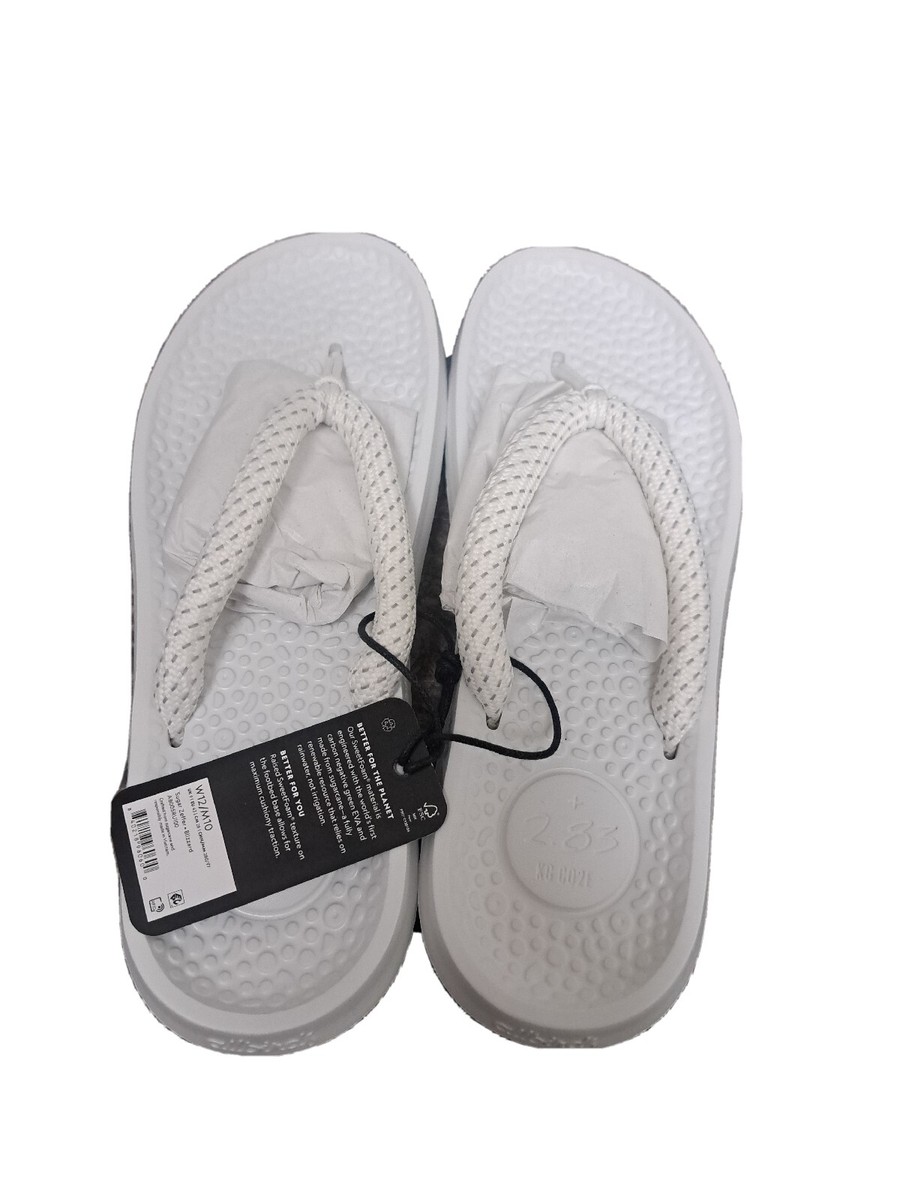 Allbirds Flip Flops Womens 12 Mens 10 Sugar Zeffer Blizzard Thong