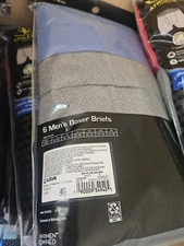 Athletic Works 6” Inseam Mesh Performance Stretch Boxer 6 Pk Mens Sz XL