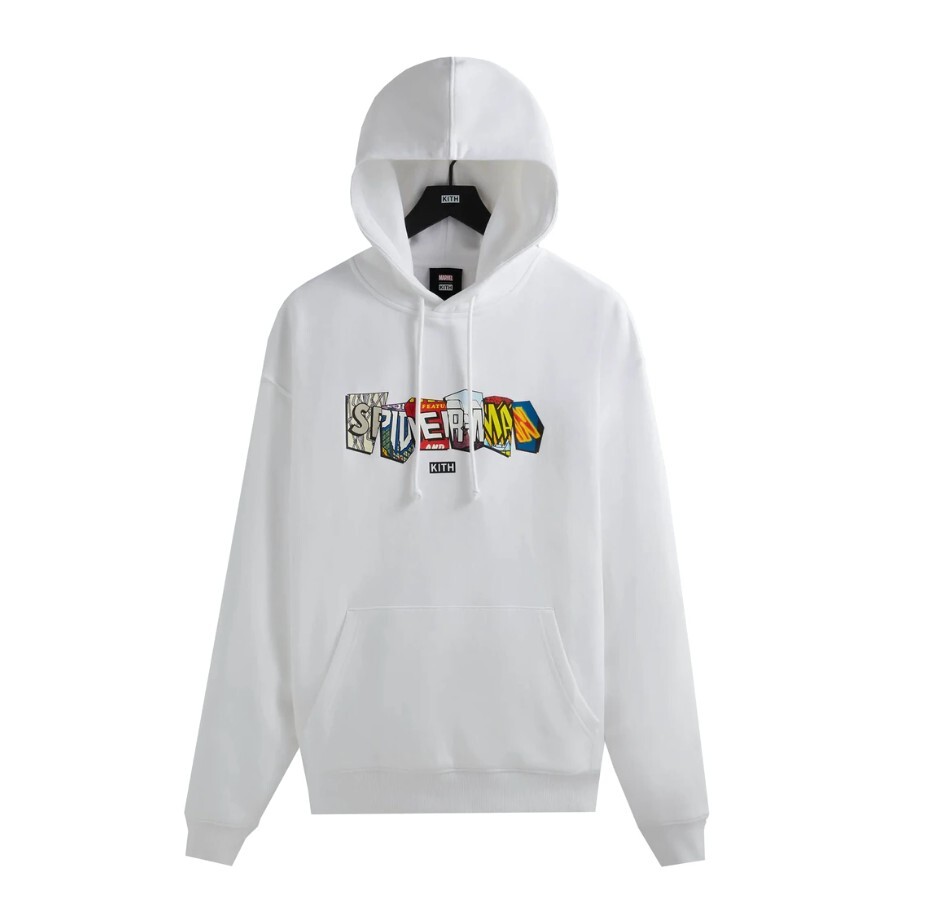 Kith X Marvel - Spider-Man Comic Covers Hoodie White in XL - IN 