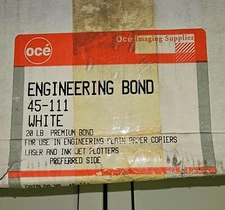 20lb plotter paper 24x36 250 sheets, Engineering bond