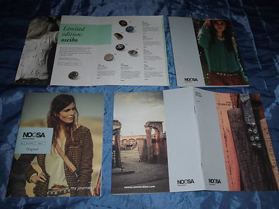 3 Stück  NOOSA  CHUNK - Sortimentsübersicht / Katalog  + Faltblatt  /  #  C 3