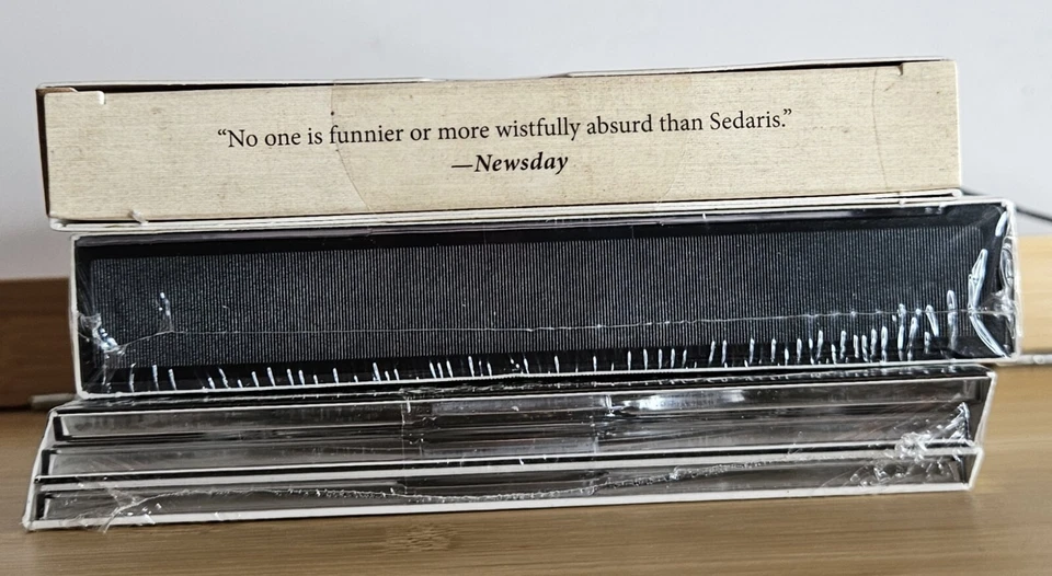 Lot of 3 Audiobooks on CD David Sedaris Diabetes with Owls Naked Holidays On Ice — 第 4/4 张图片